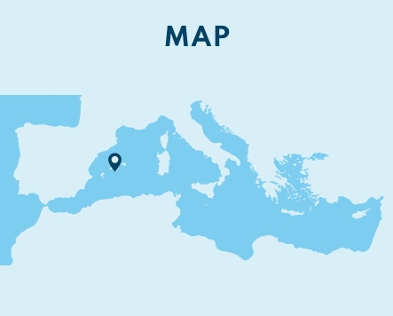 Balearics Discover map