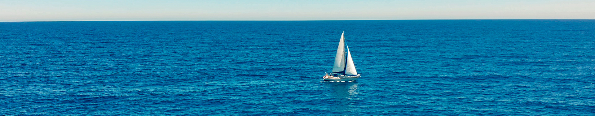 Sailboat on the sea