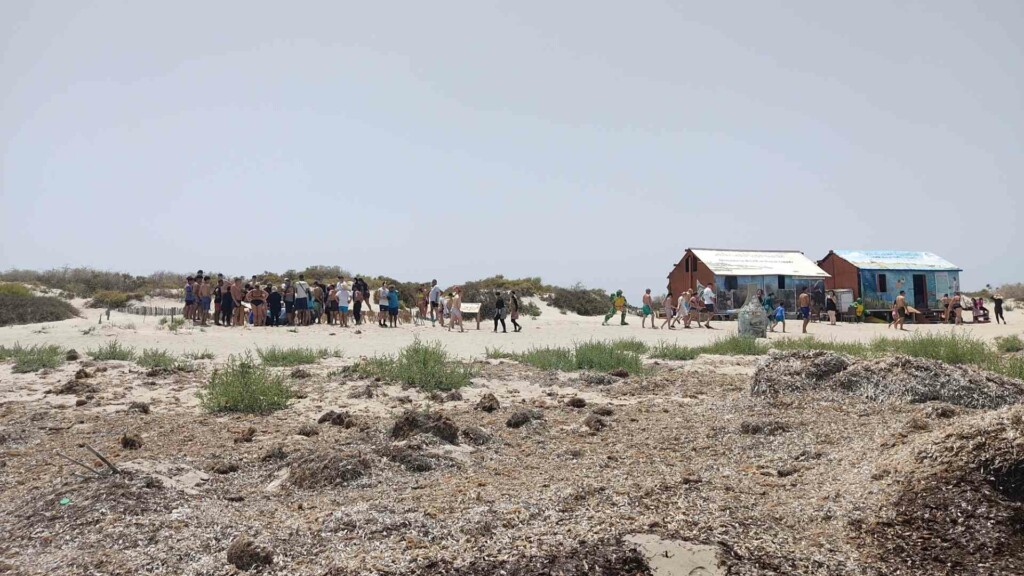 notre grand bleu basecamp kuriat islands tunisia